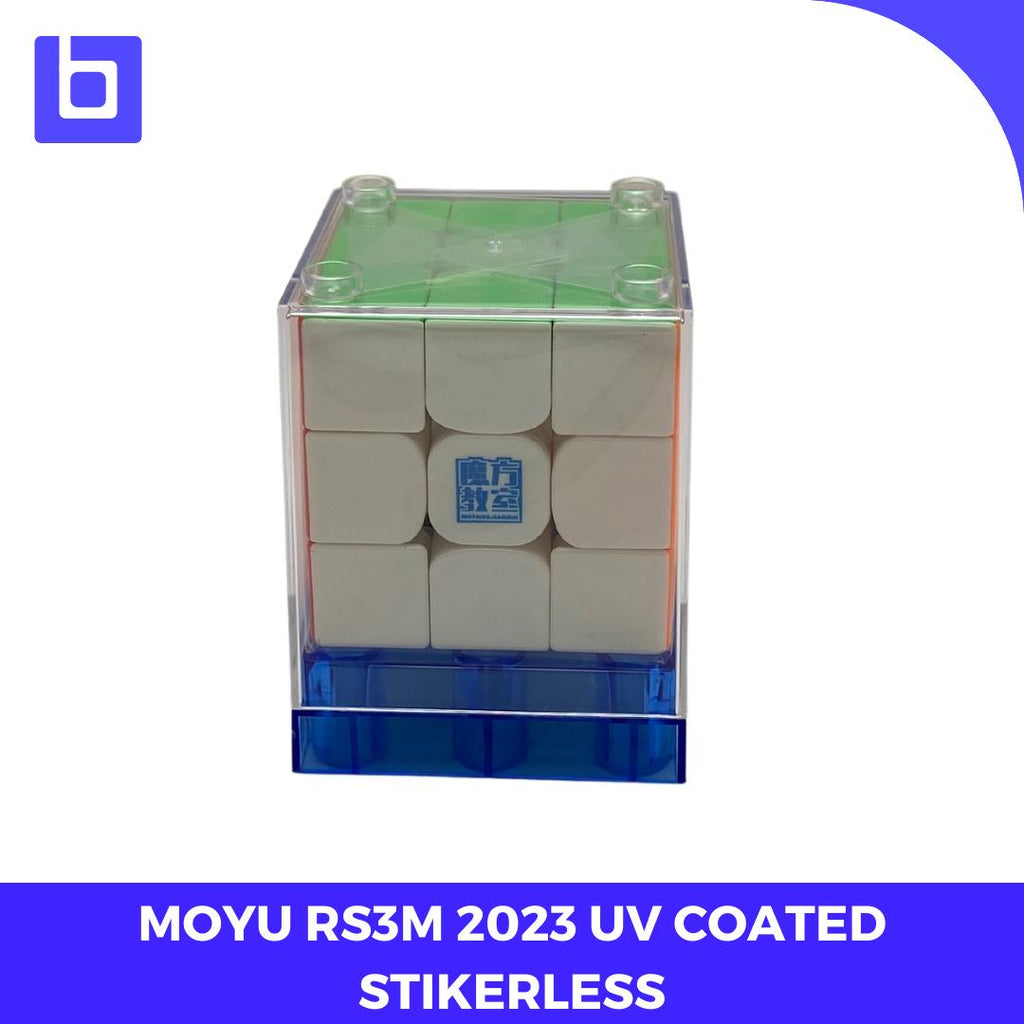 Cube 3X3 - MOYU RS3M 2023 UV COATED STICKERLESS