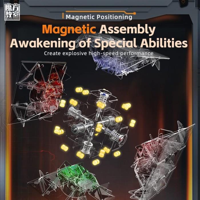 Cube 3x3 Moyu Meilong 3M V2 Magnetic