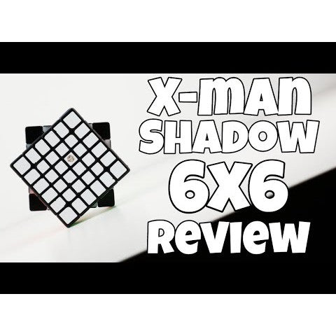 Cube 6x6 - Xman Shadow 6x6 M - QiYi 6x6 Shadow M - Qiyi Xman Shadow Magnetic - Shadow M