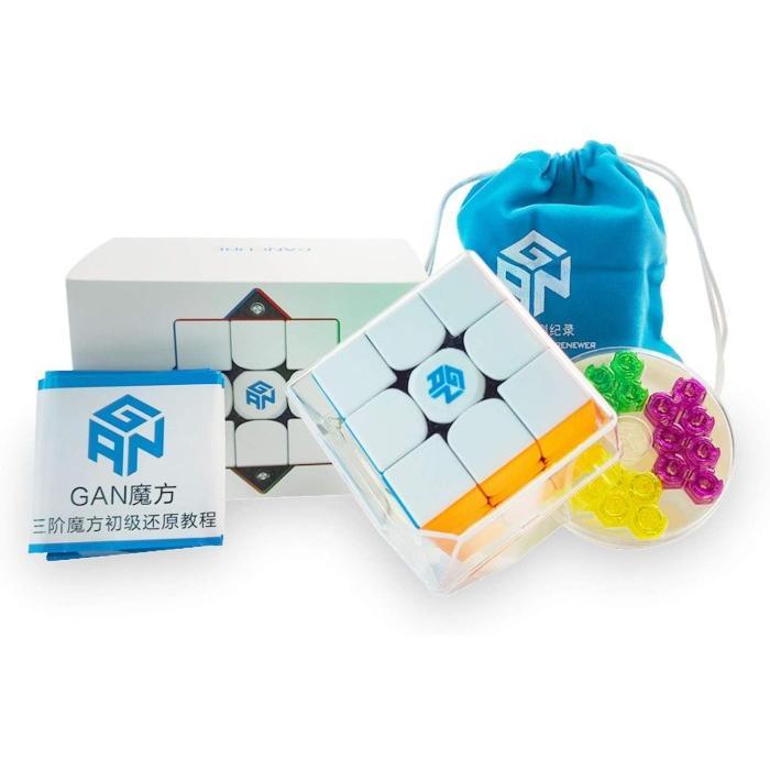 Cube 3x3 GAN 356 M Standard + GES 3x3 Stickerless Original