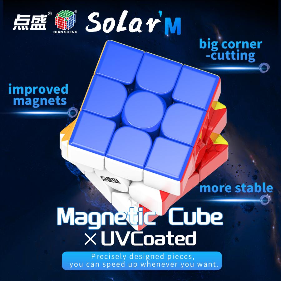 Cube Diansheng Solar Magnetic UV Coated Original