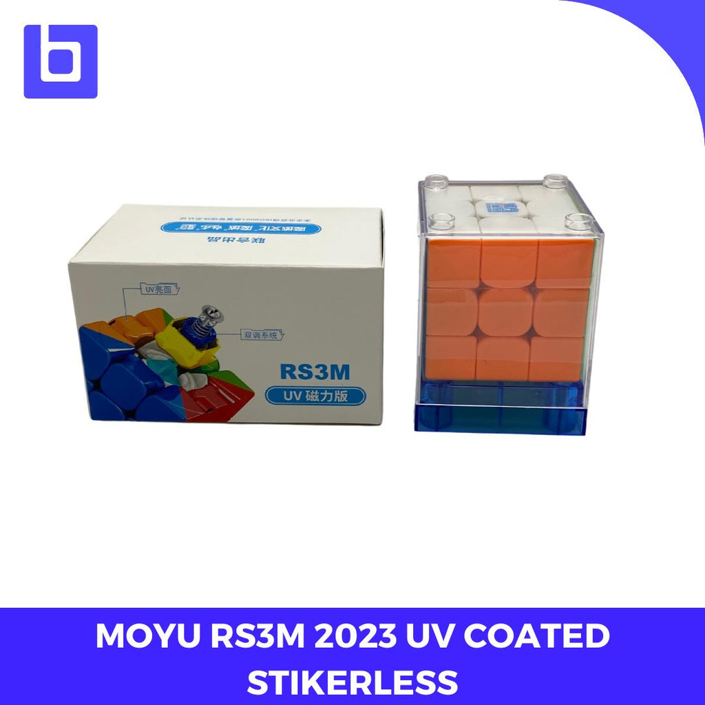 Cube 3X3 - MOYU RS3M 2023 UV COATED STICKERLESS