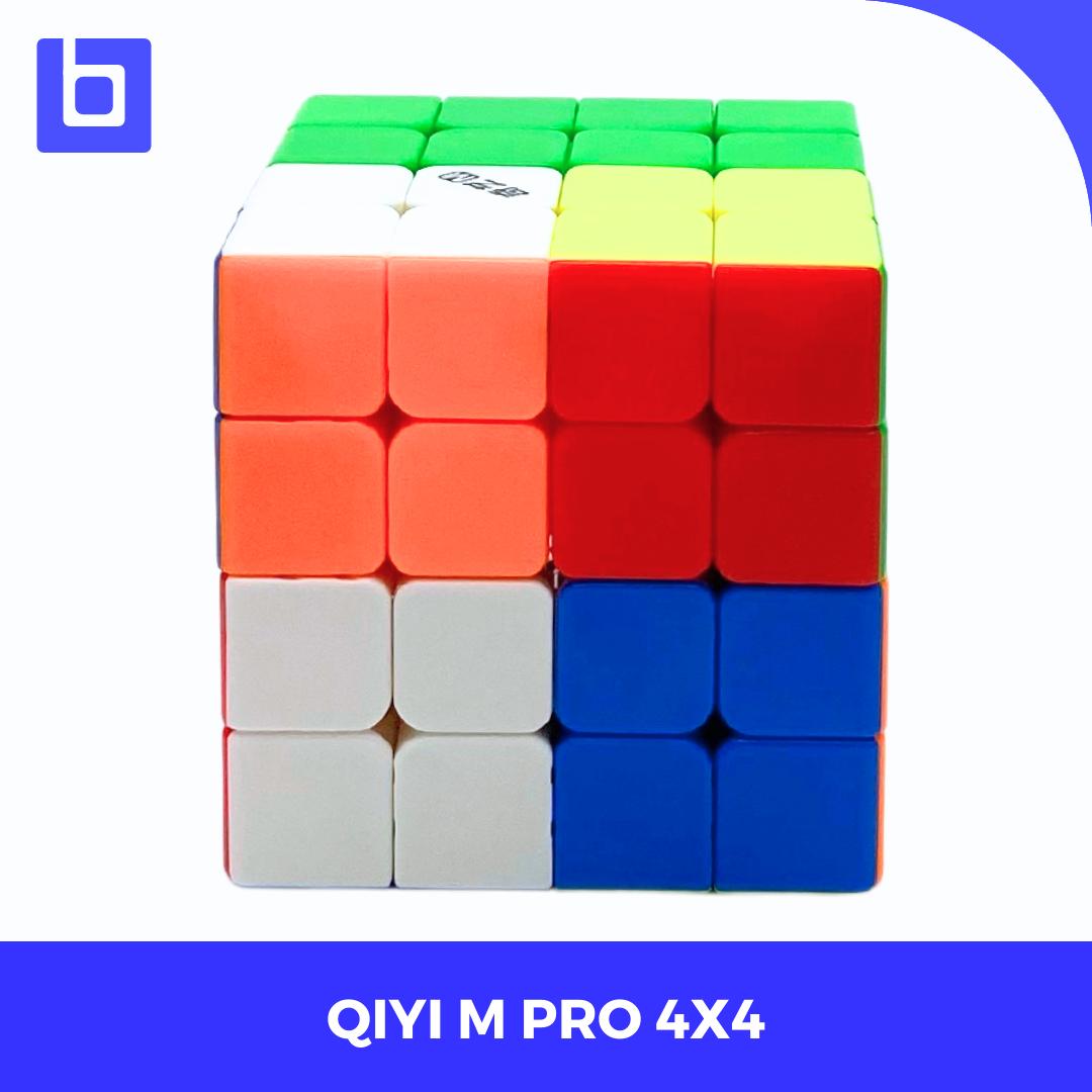 Cube 4x4 Magnetik Qiyi M Pro Stickerless Original
