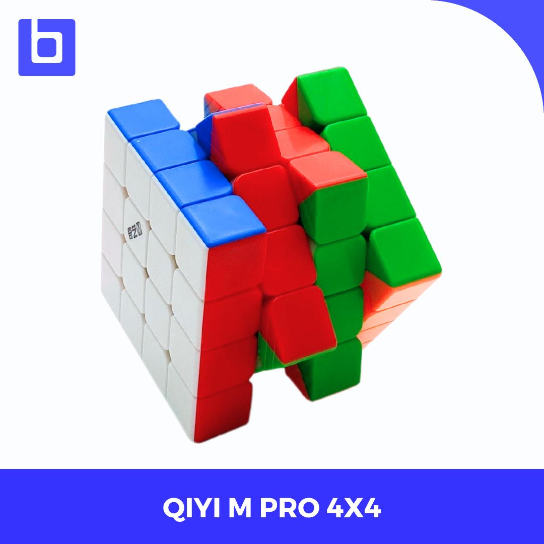 Cube 4x4 Magnetik Qiyi M Pro Stickerless Original