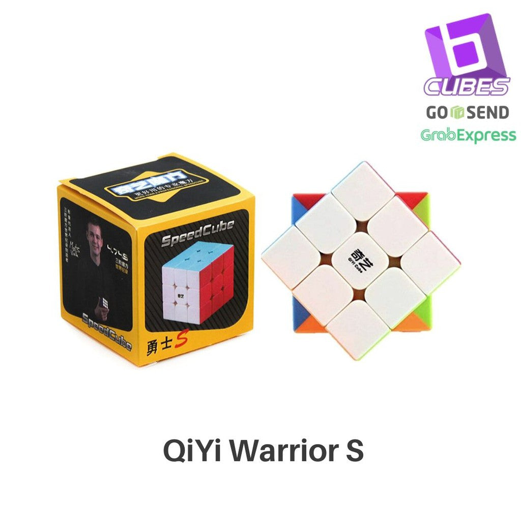 Cube 3x3 - QiYi 3x3 Warrior S - QiYi Warrior S 3x3 - QiYi Warrior S Stickerless RED - Warrior S