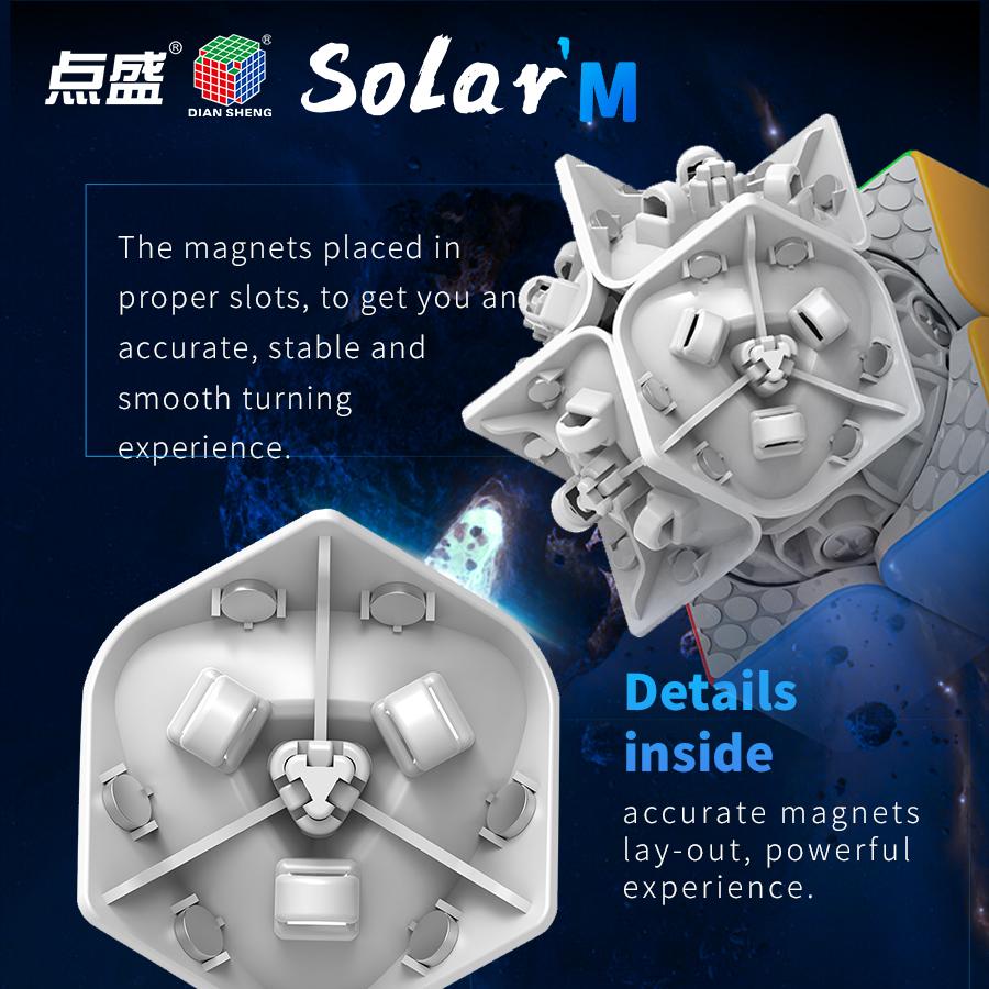 Cube Diansheng Solar Magnetic UV Coated Original