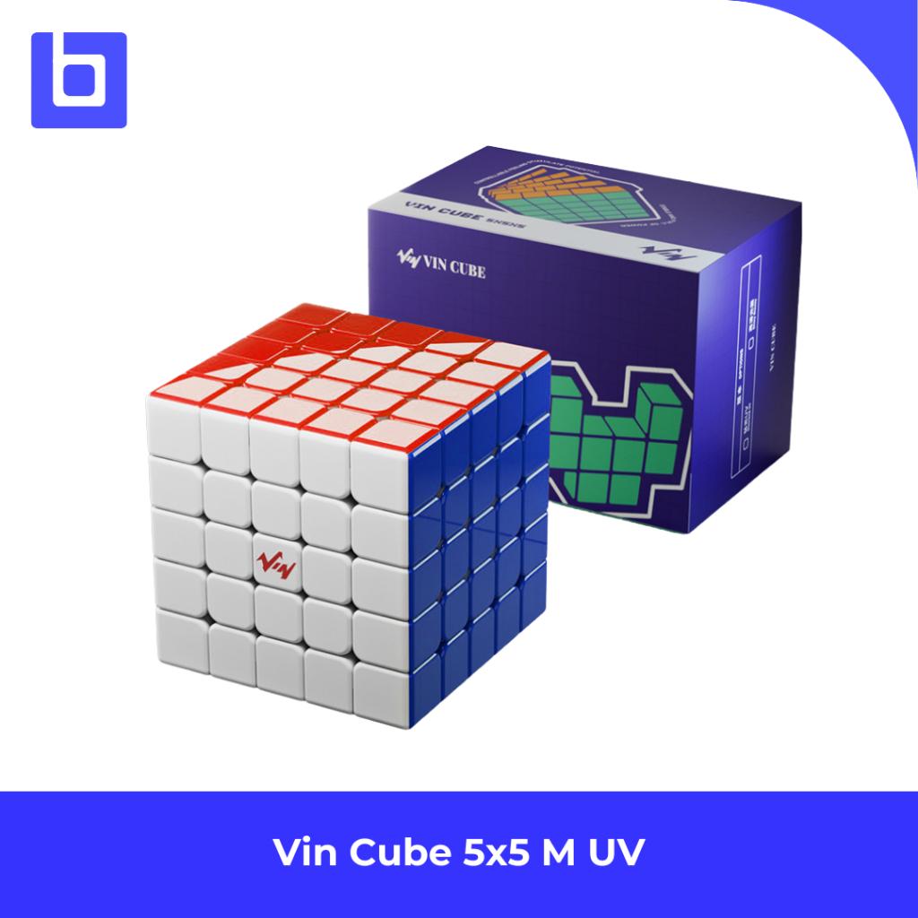 Cube 5x5 -  Vin 5x5 Magnetic Stickerless Shiny Glosy/Uv Coated