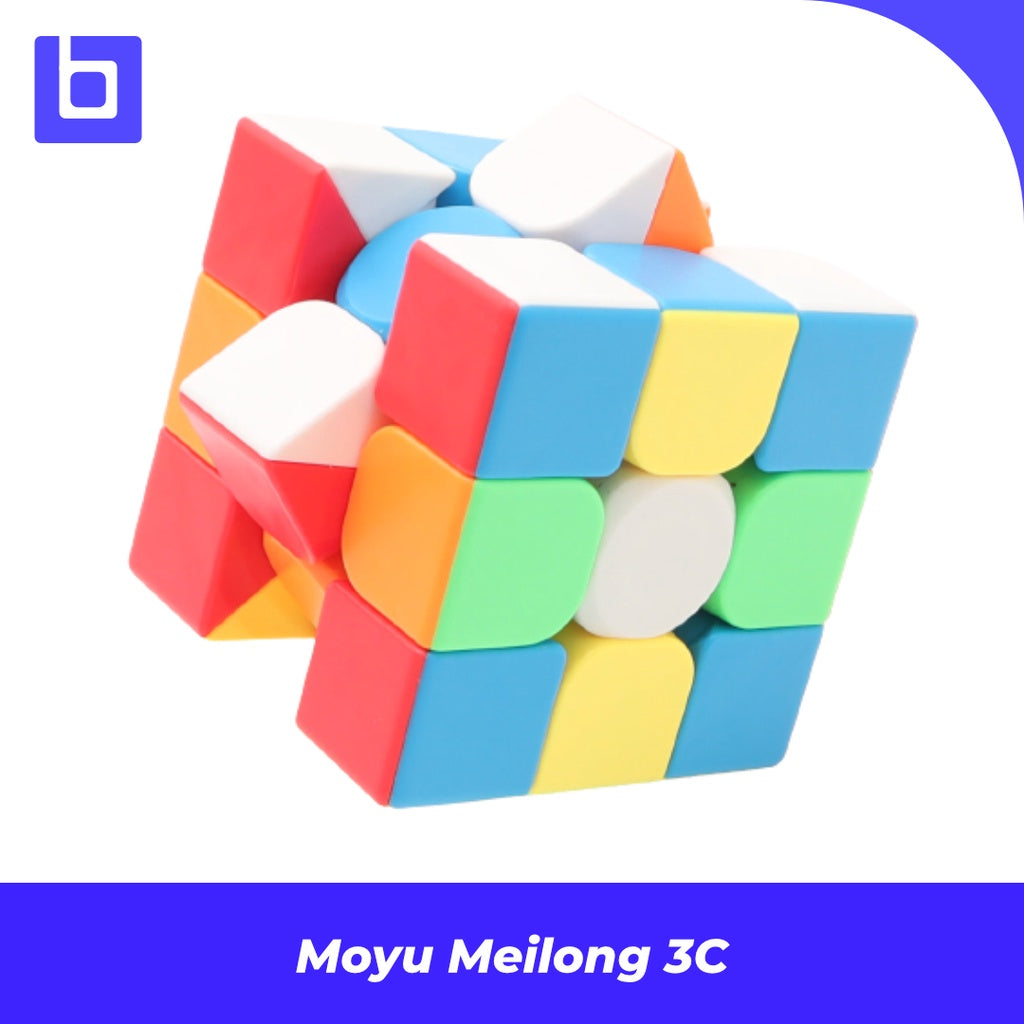 Cube 3x3 Moyu Meilong 3C 3x3 Stickerless Original