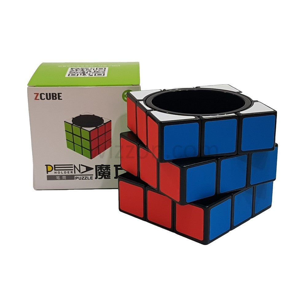 Cube 3x3 - Z PEN HOLDER - ZCube Pen Holder - Z Cube Pen Holder - Pen Holder Black