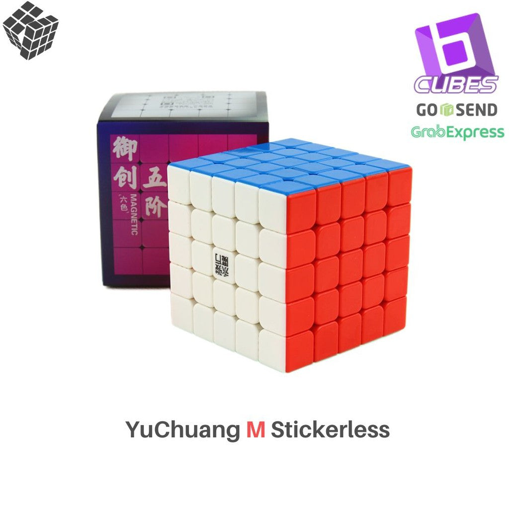 Cube 5x5 - Yongjun 5x5 YuChuang V2 M - YJ YuChuang 5x5 V2 M - Yuchuang 5x5 V2 Magnetic Stickerless