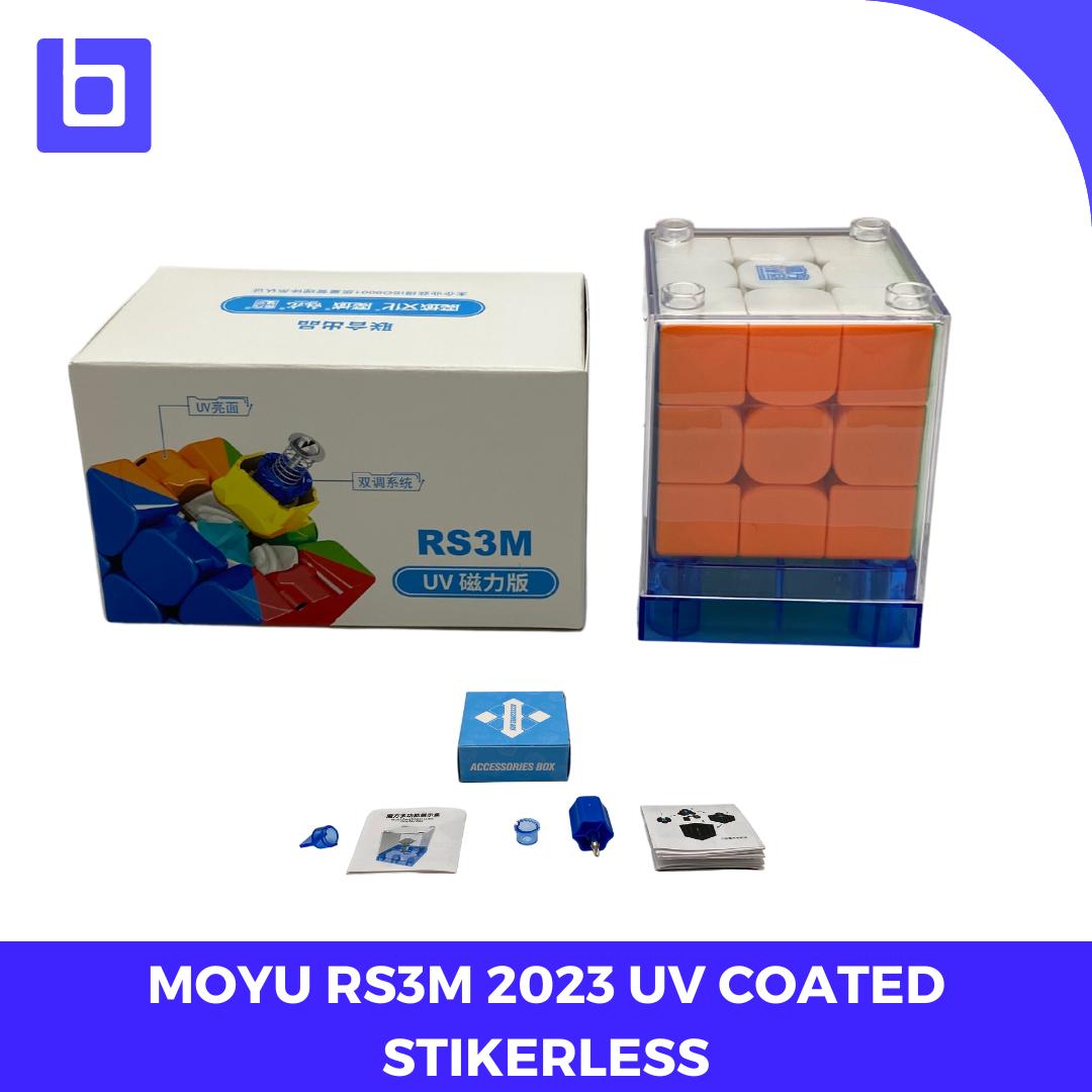 Cube 3X3 - MOYU RS3M 2023 UV COATED STICKERLESS