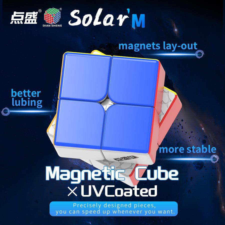 Cube Diansheng Solar Magnetic UV Coated Original
