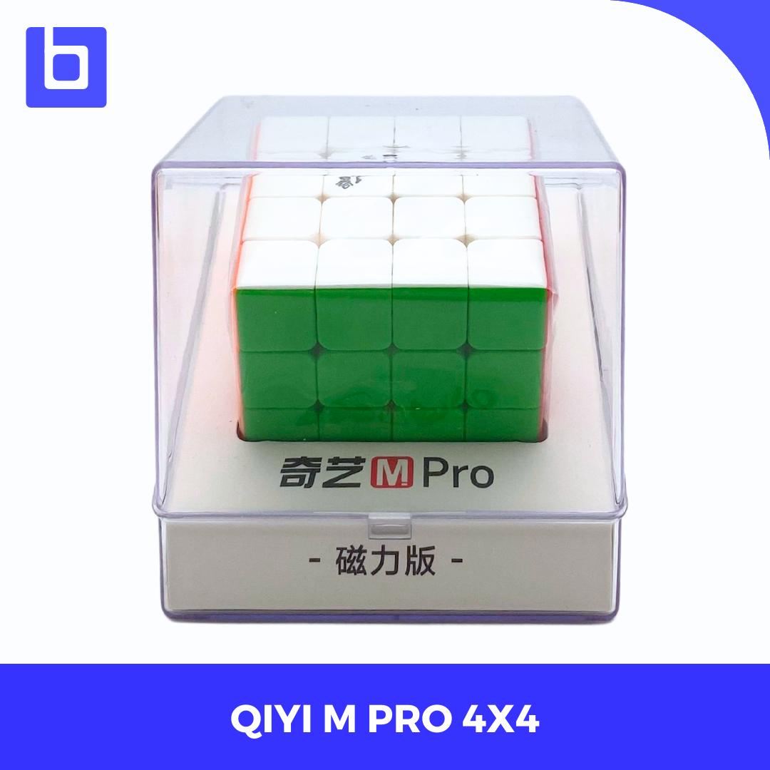 Cube 4x4 Magnetik Qiyi M Pro Stickerless Original
