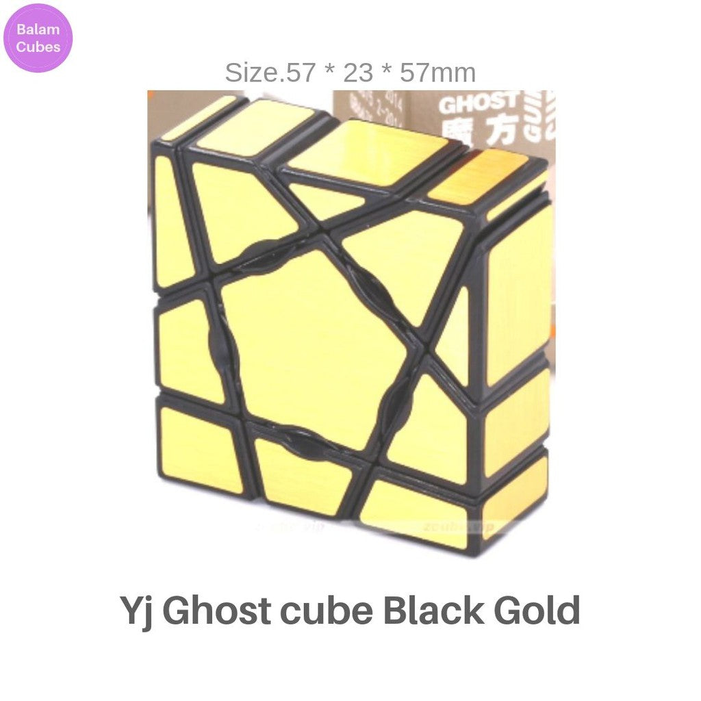 Cube 1x3x3 - Yongjun Ghost cube 1x3x3 - Yongjun Floppy 1x3x3 - Yj Ghost cube Black Gold - Yj Floppy