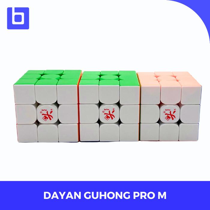Cube 3x3 Dayan Guhong Pro M 54mm Magnetic Stickerless - Standard
