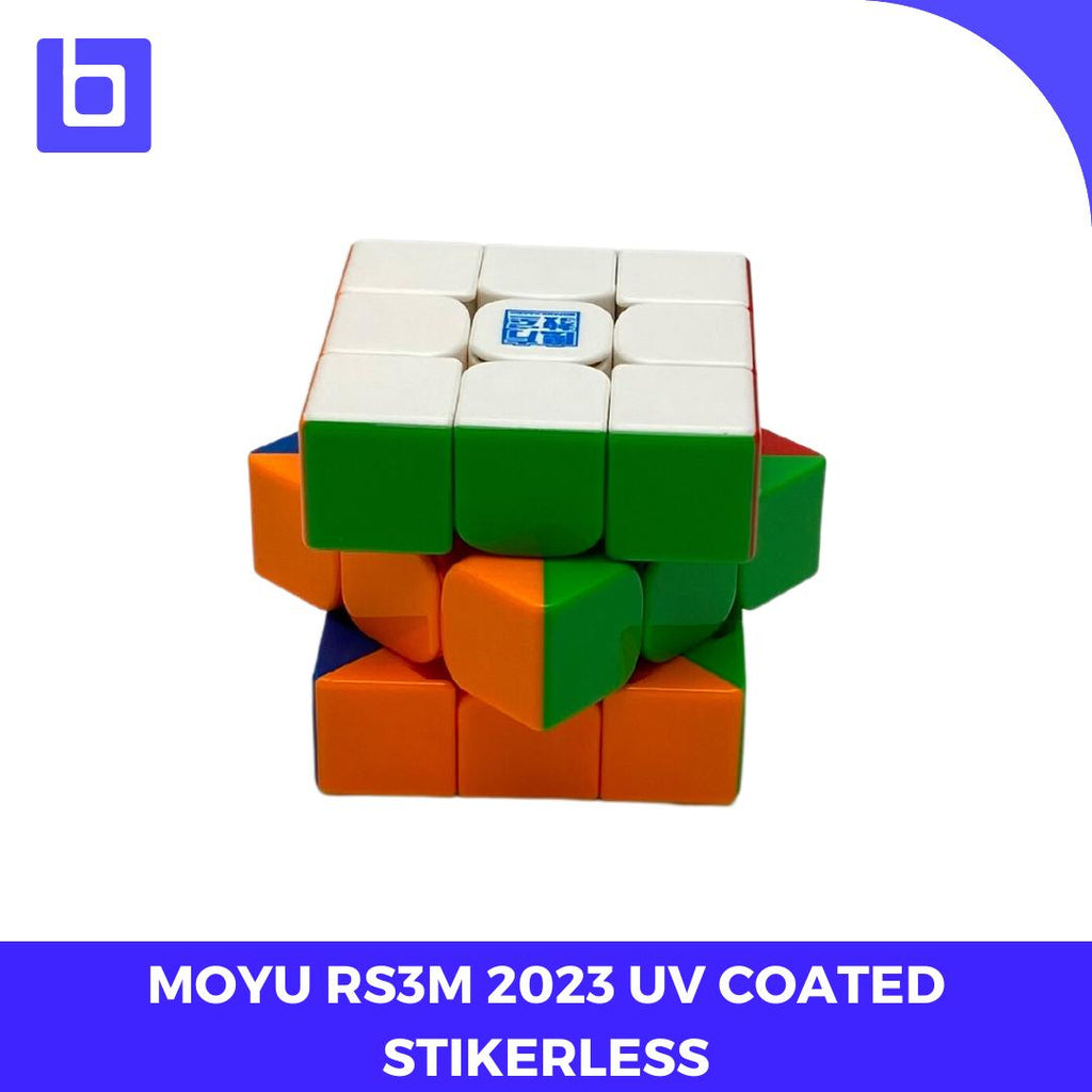 Cube 3X3 - MOYU RS3M 2023 UV COATED STICKERLESS