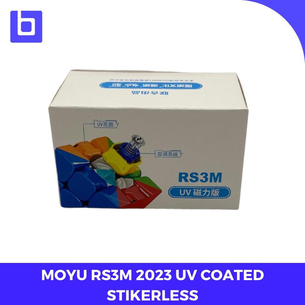Cube 3X3 - MOYU RS3M 2023 UV COATED STICKERLESS