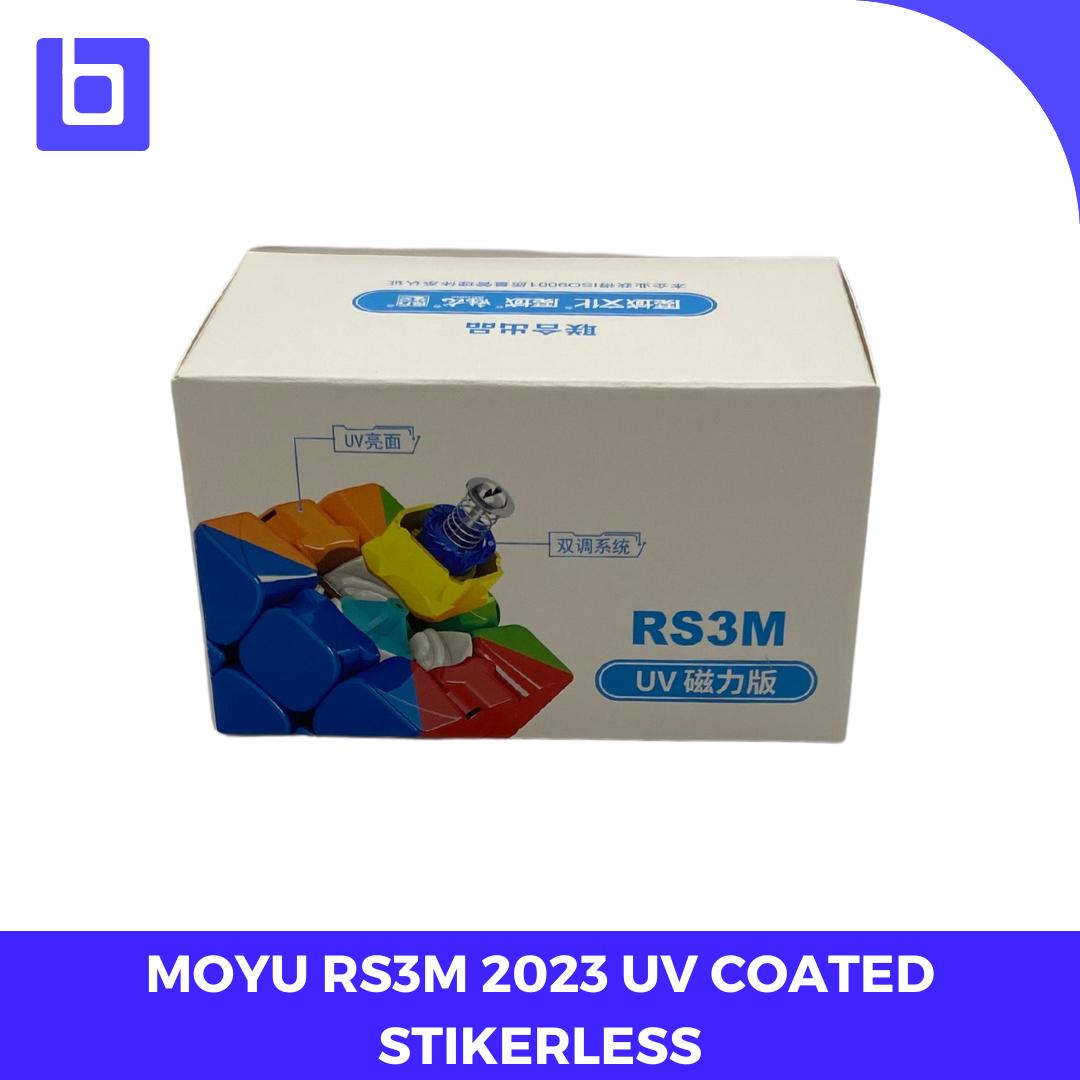 Cube 3X3 - MOYU RS3M 2023 UV COATED STICKERLESS