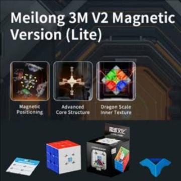 Cube 3x3 Moyu Meilong 3M V2 Magnetic