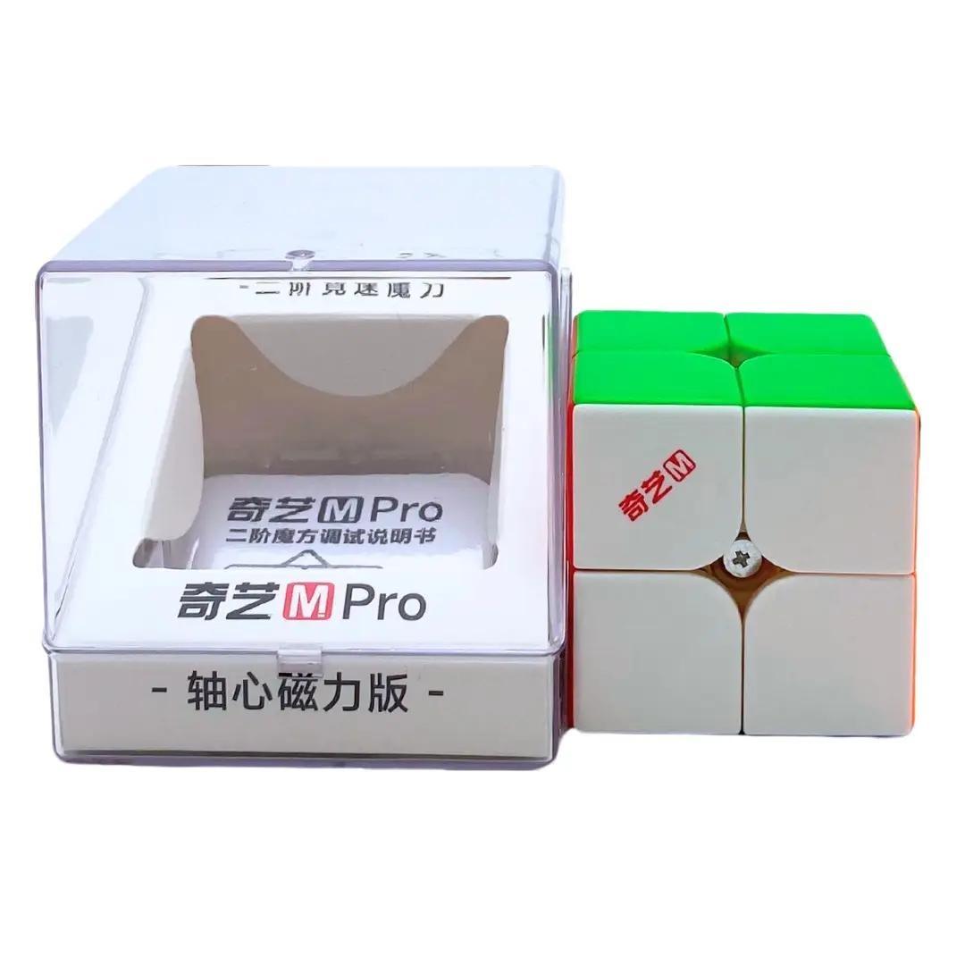 Cube QiYi M Pro 2x2 Stickerless Original Magnet Games