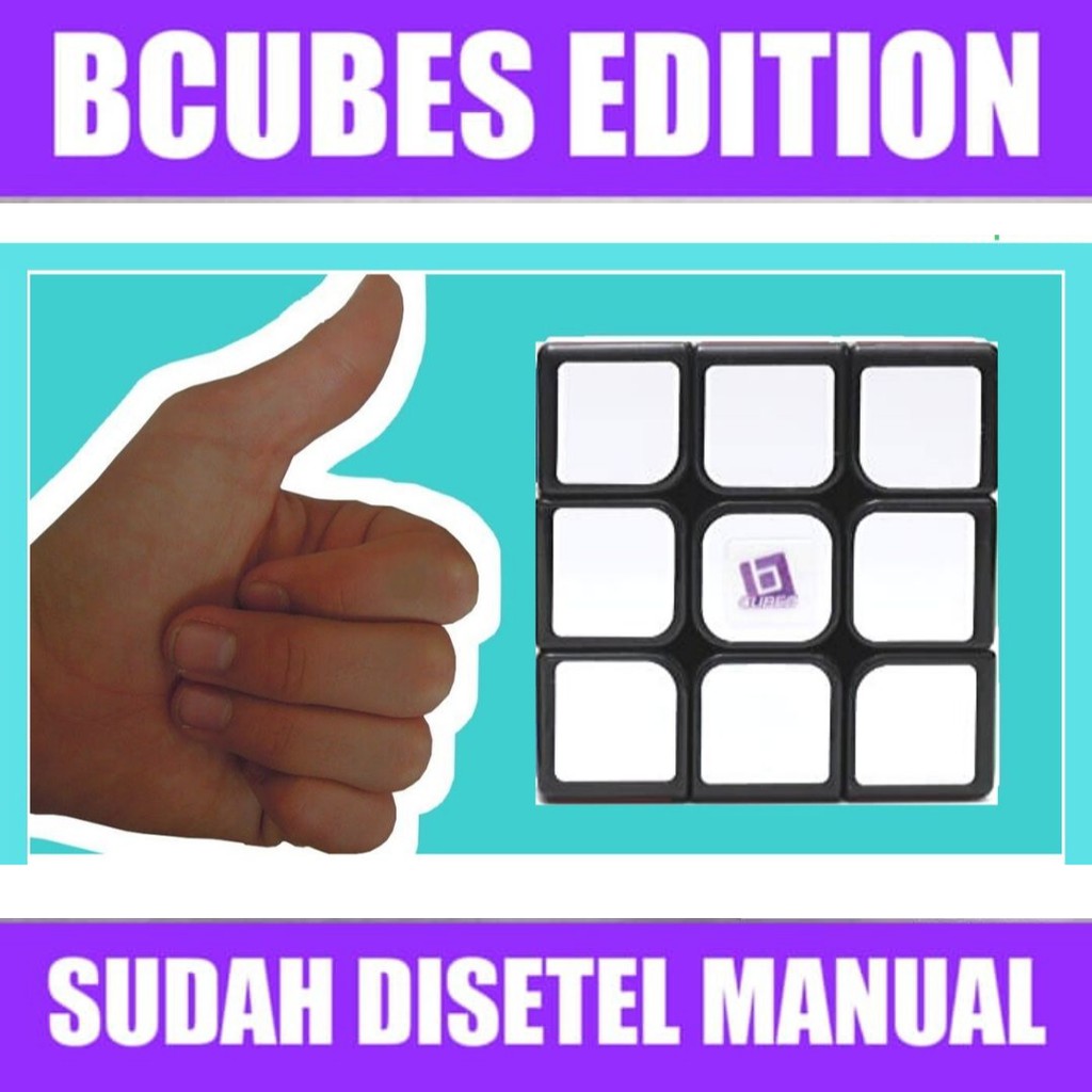 Cube 3x3 - BCUBES YJ GUANLONG Black 3x3 - Bcubes 3x3 - Bcubes Edition Best Seller