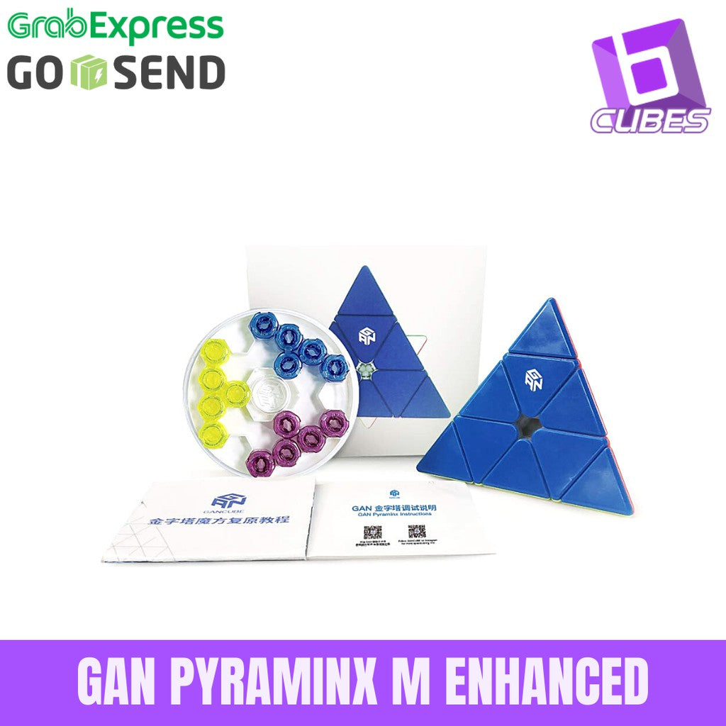 Cube Pyraminx - GAN Pyraminx M Enhanced - GAN PYRAMINX M ENHANCED Stickerless