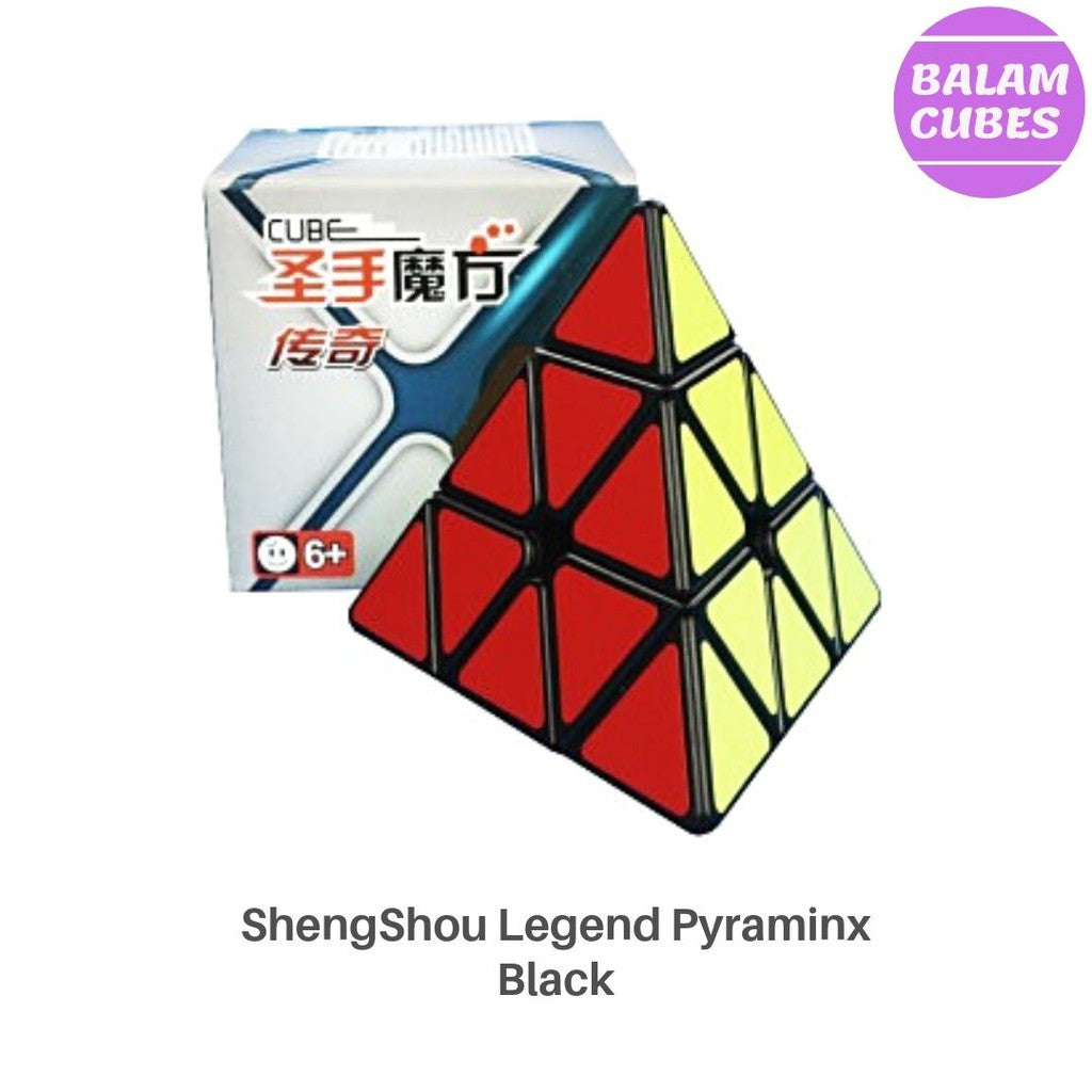 Cube Pyraminx - Shengshou Legend Pyraminx - Shengshou Pyraminx Legend - Shengshou Pyraminx Black
