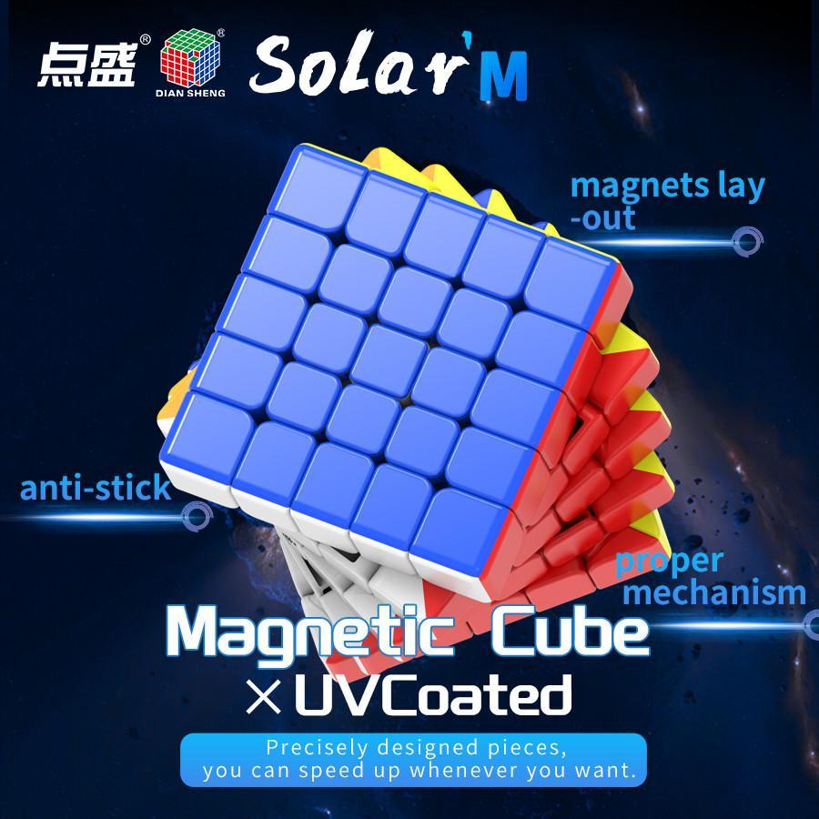 Cube Diansheng Solar Magnetic UV Coated Original