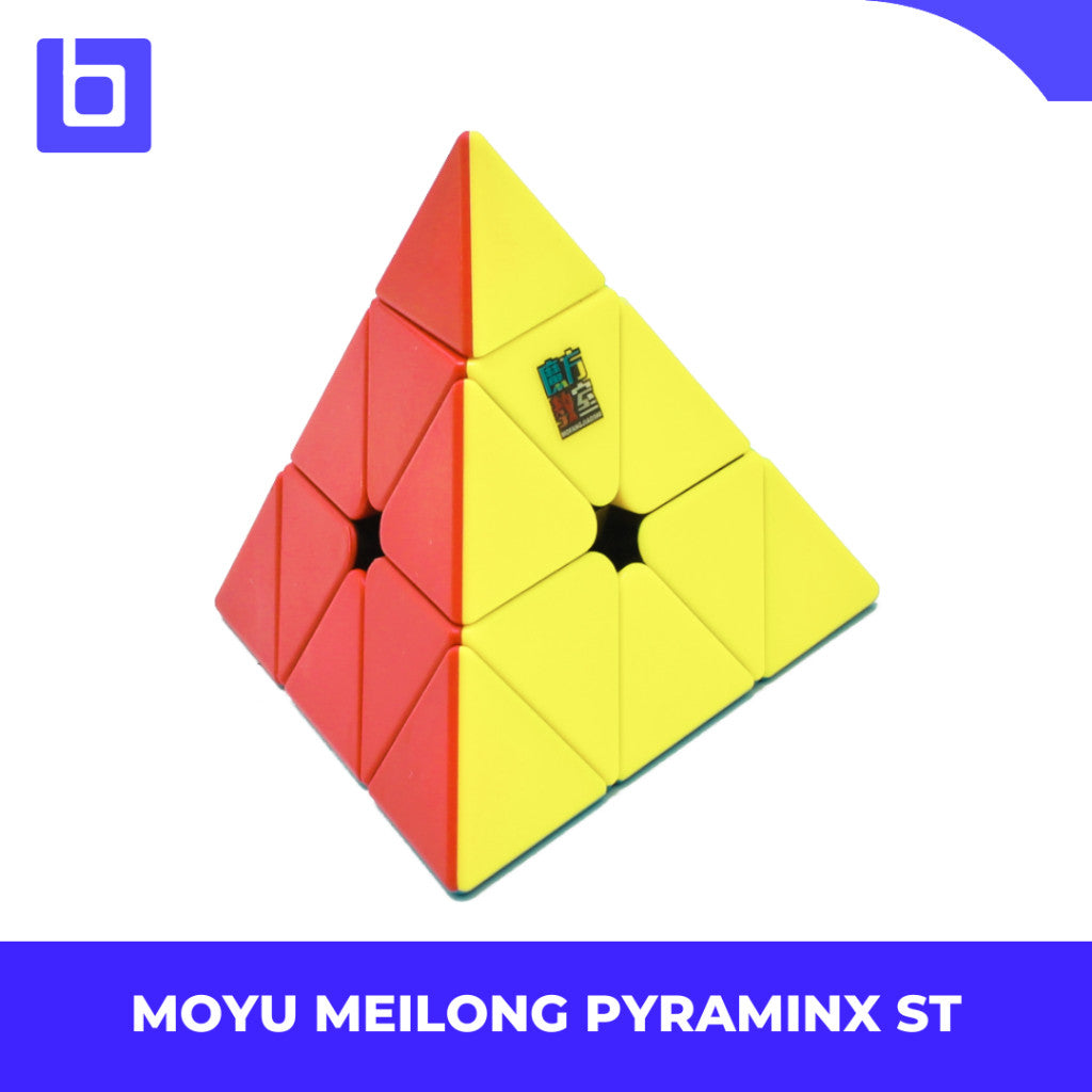 Cube 3x3 - Meilong Pyraminx - Pyraminx Meilong - Pyraminx Stickerless - Pyraminx - Cube Pyraminx