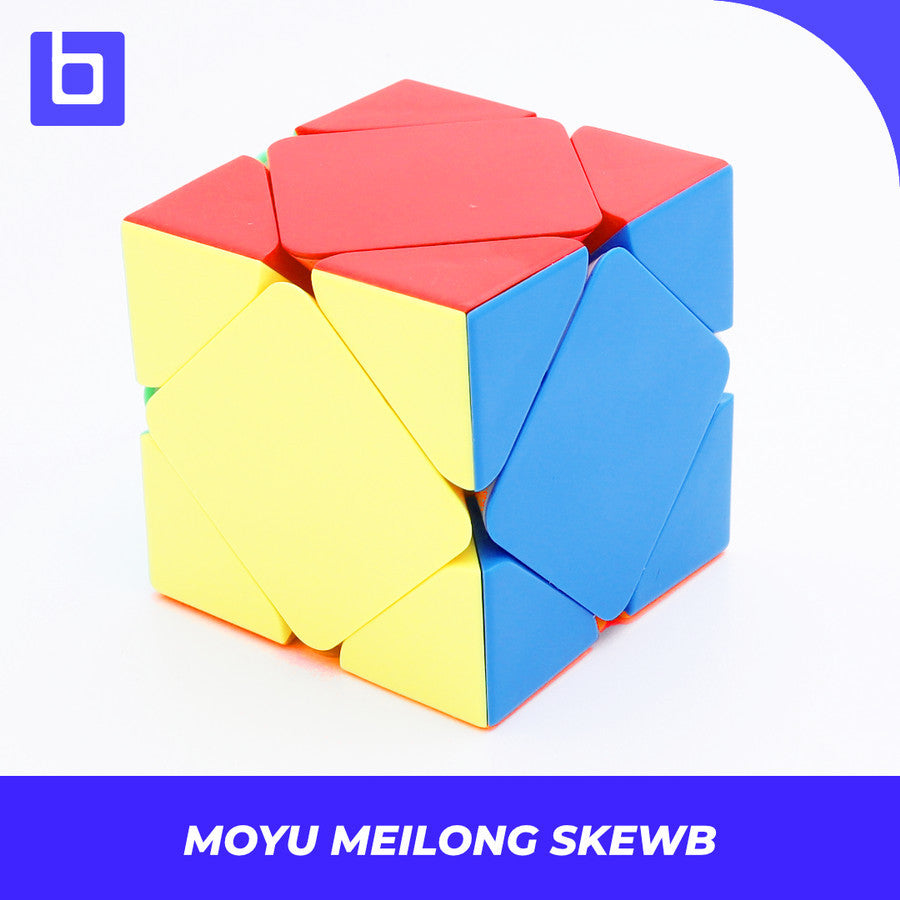 Cube Skewb Moyu Meilong Skewb Stickerless Original