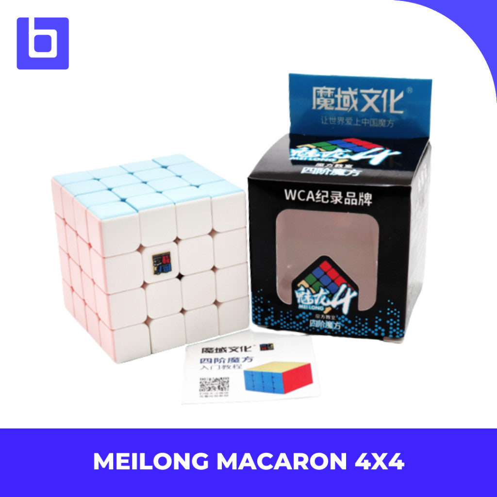 Cube 4x4 - Moyu Mofang jiaoshi Meilong 4x4 Macaron - Meilong Macaron 4x4 MFJS