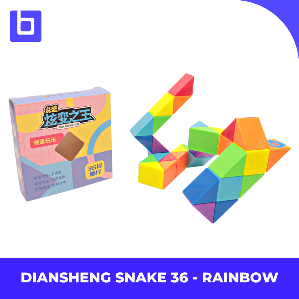 Cube Diansheng Magic Snake Ruler Puzzle 24 36 48 60 72 Original