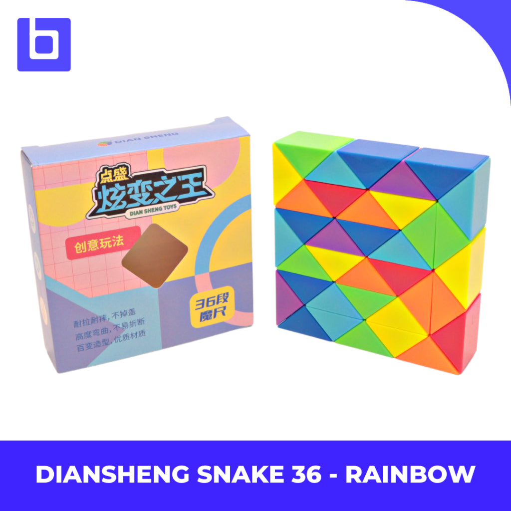 Cube Diansheng Magic Snake Ruler Puzzle 24 36 48 60 72 Original