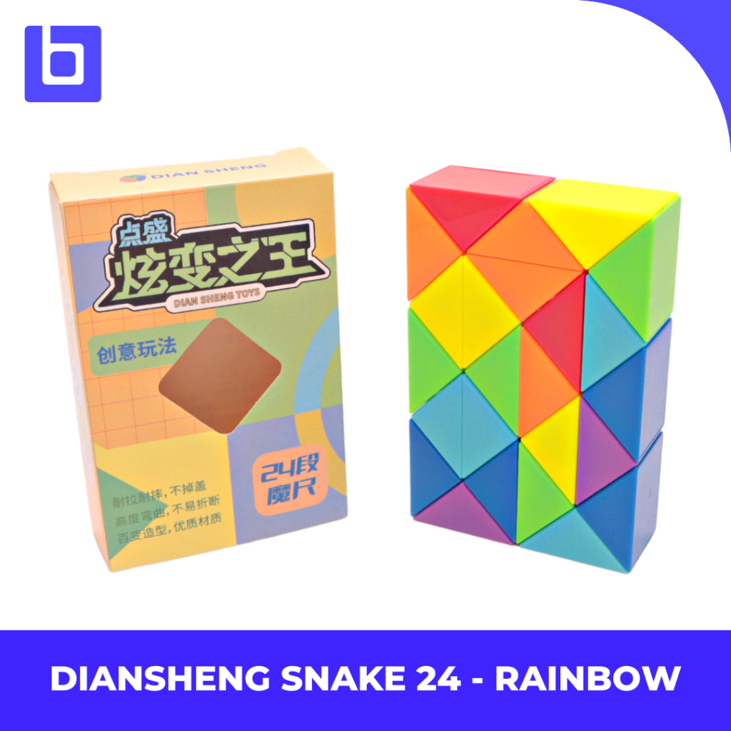 Cube Diansheng Magic Snake Ruler Puzzle 24 36 48 60 72 Original