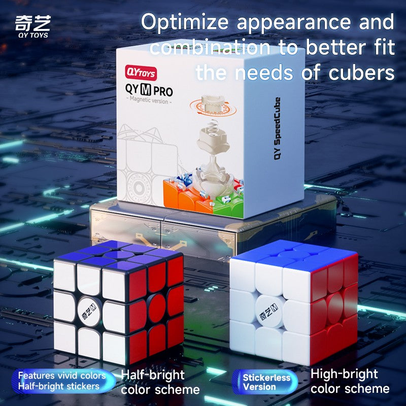 Cube 3x3 Qiyi M Pro V2 Magnetic Cube Standard 3x3