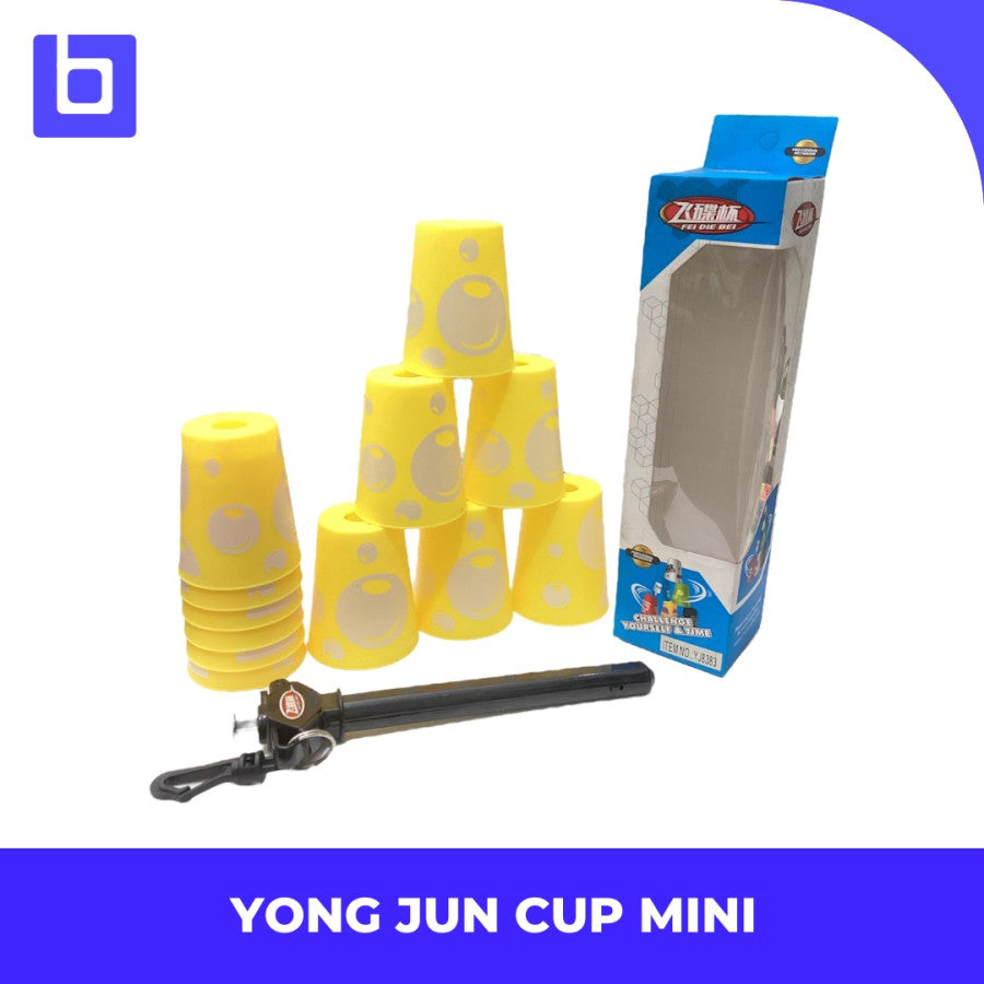 STACKING CUP YONG JUN YJ FEI DIE BEI MINI SPORT STACKING CUP - pink