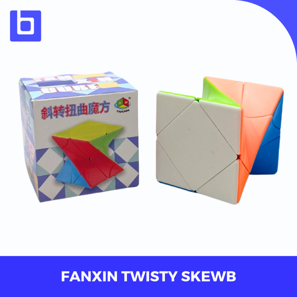 Twisty Puzzle - Fanxin Twisty Skewb Stikerless Original