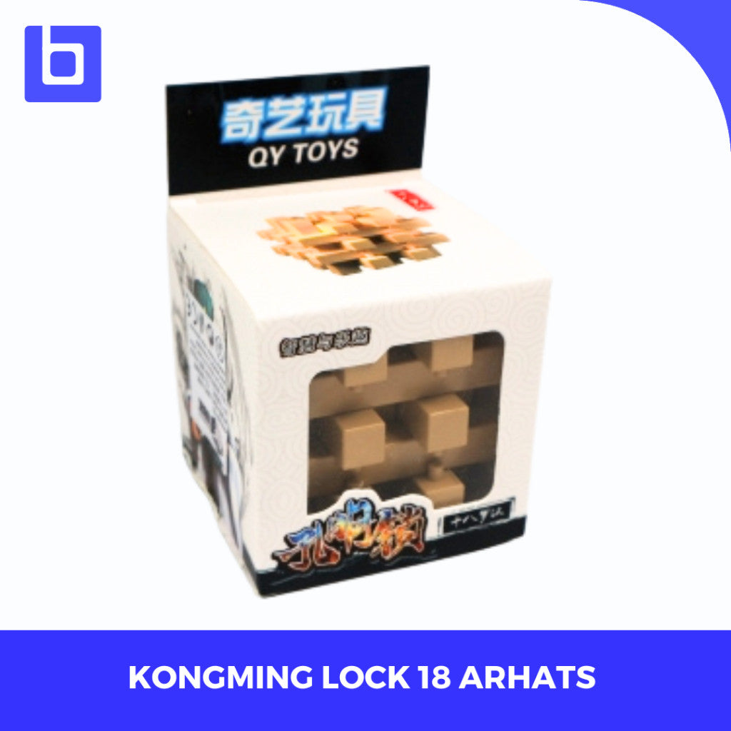 Qiyi 3d Puzzle Kongming Lock Original
