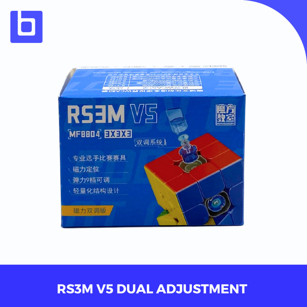 Cube 3x3 - Cube Moyu Rs3m V5 Stickerless Original