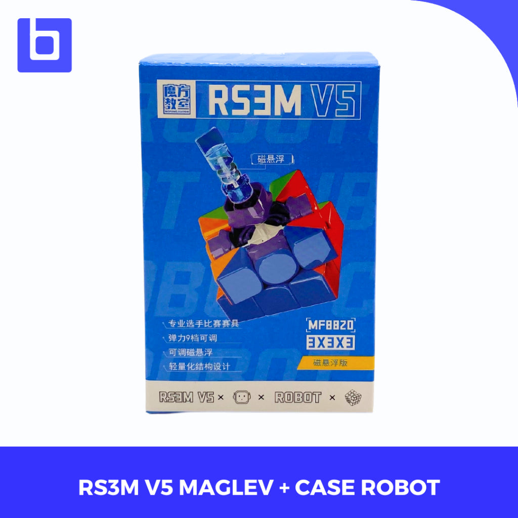 Cube 3x3 - Cube Moyu Rs3m V5 Stickerless Original