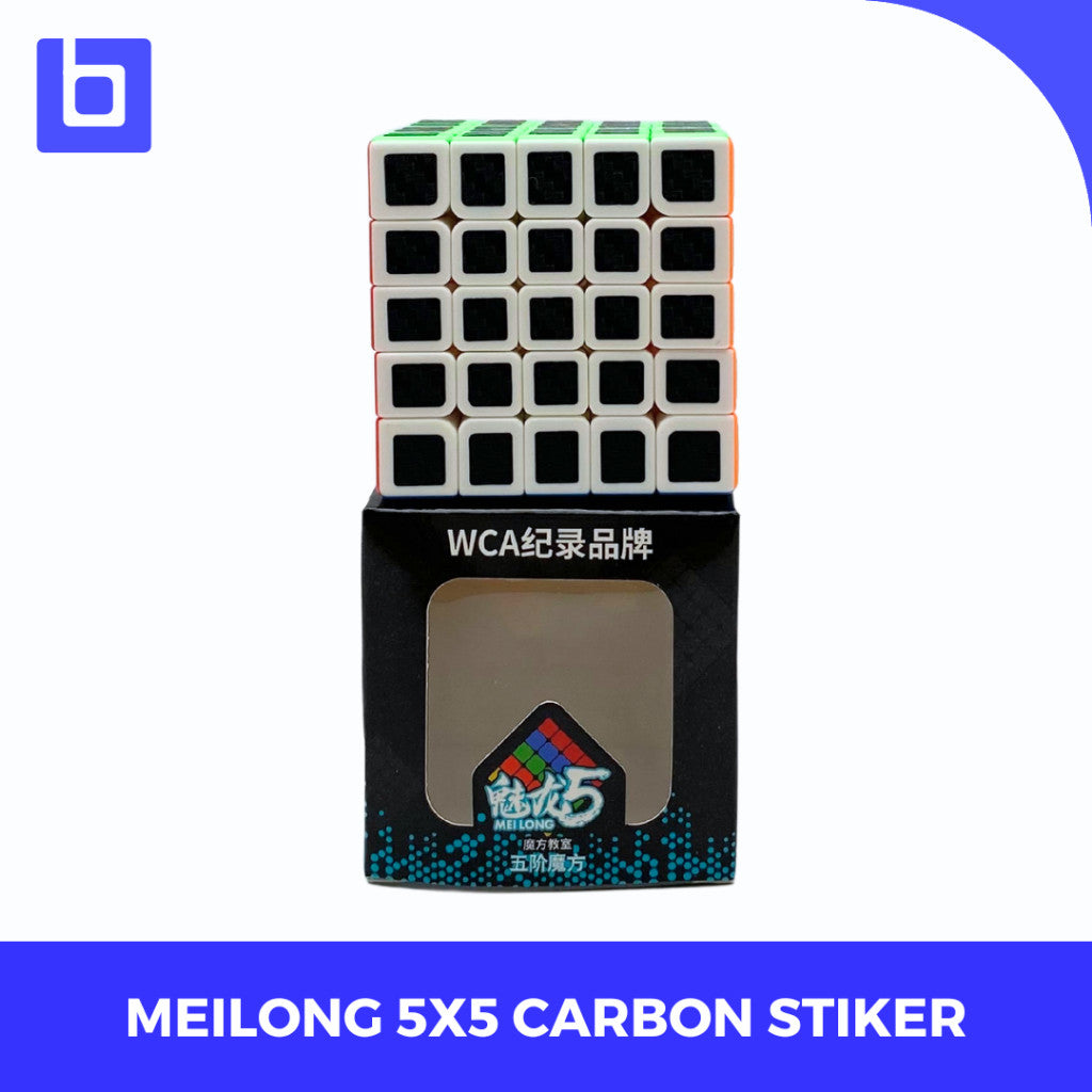 Cube 5x5 Moyu MF Meilong 5x5 Carbon Original