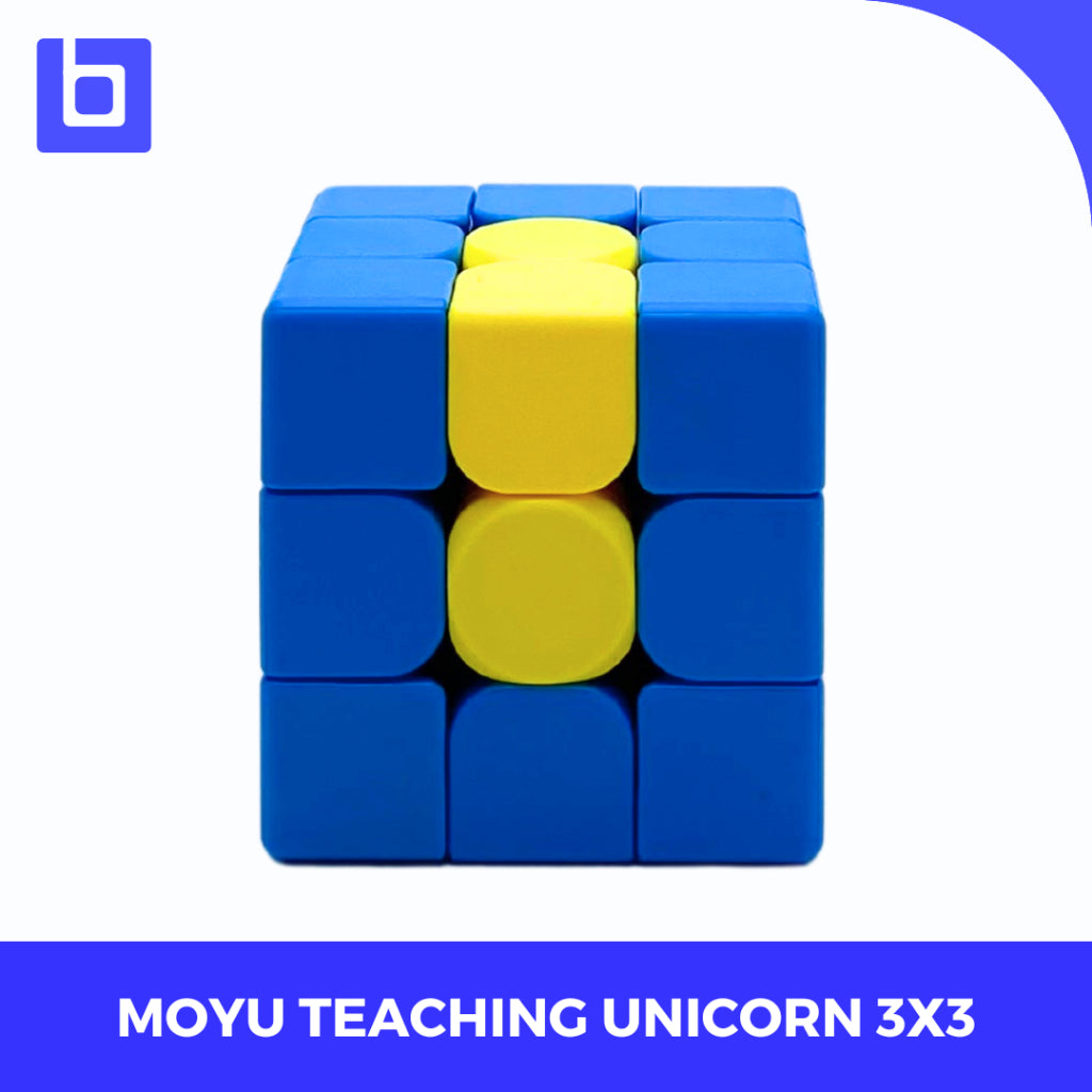 Cube 3x3 Moyu Teaching Series Unicorn 3x3 Stickerless Original