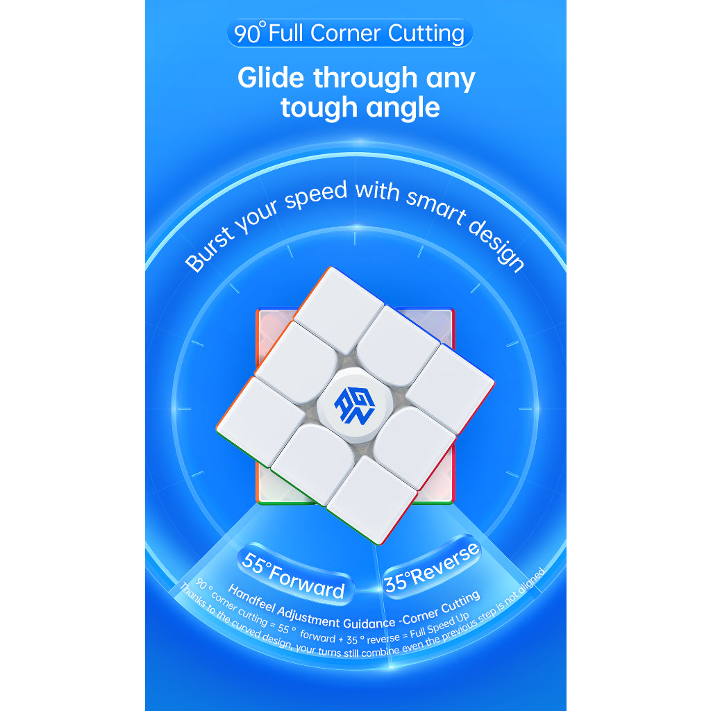 Cube 3X3 Gan 356 RS2 Stickerless Original