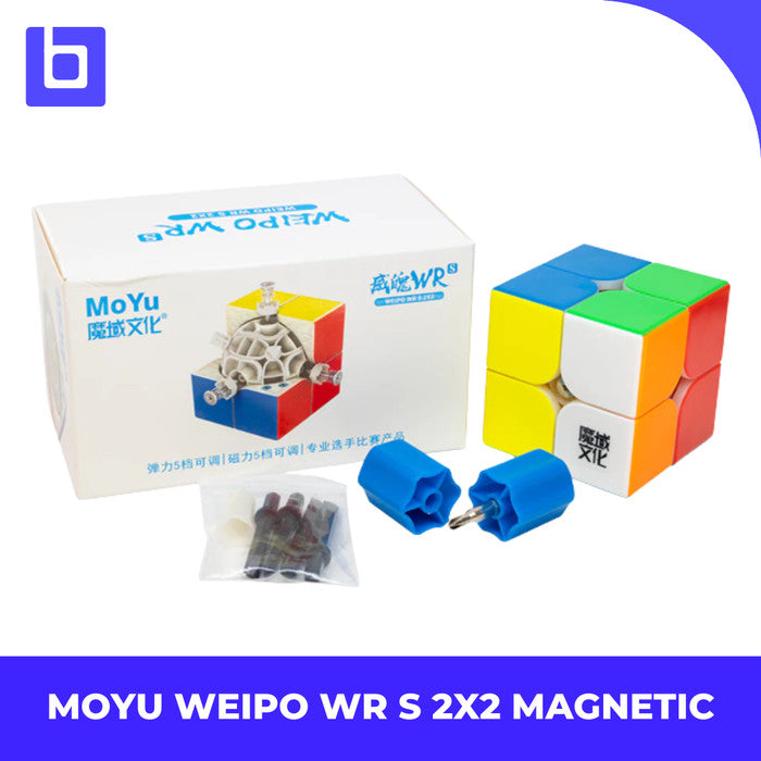 Cube 2x2 Moyu Weipo WRS / WR S Magnetic cube 2x2