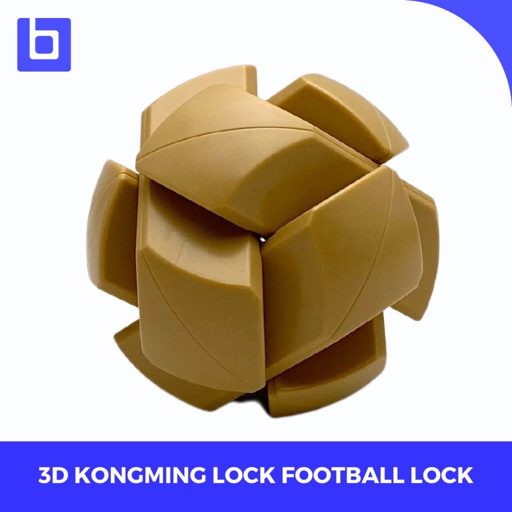 Qiyi 3d Puzzle Kongming Lock Original