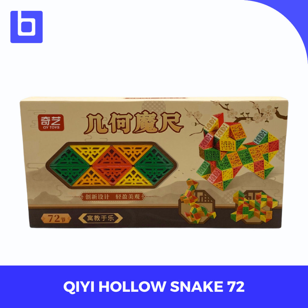 Cube Snake Qiyi Hollow Snake Magic Ruler Twisty 24-72 Original