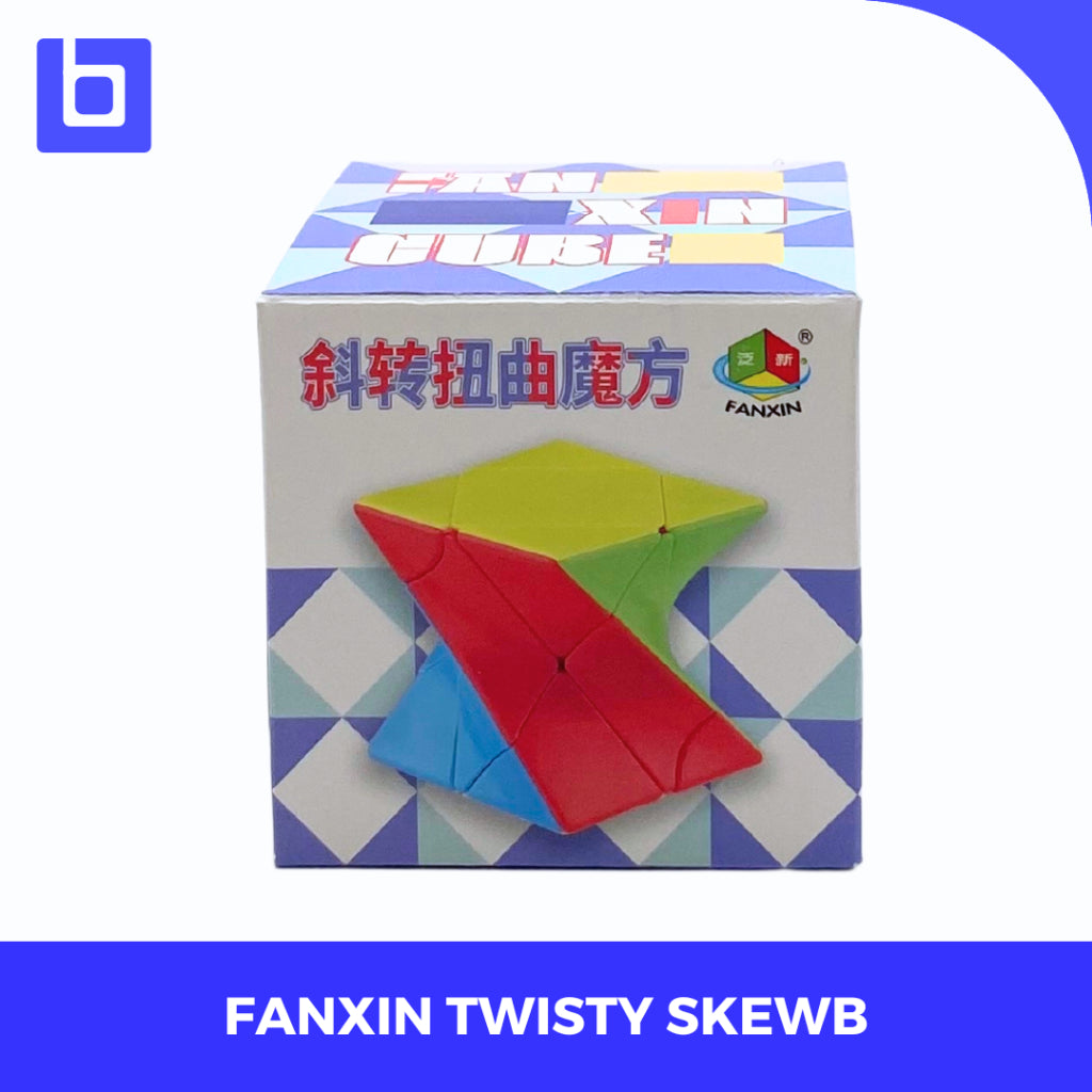 Twisty Puzzle - Fanxin Twisty Skewb Stikerless Original