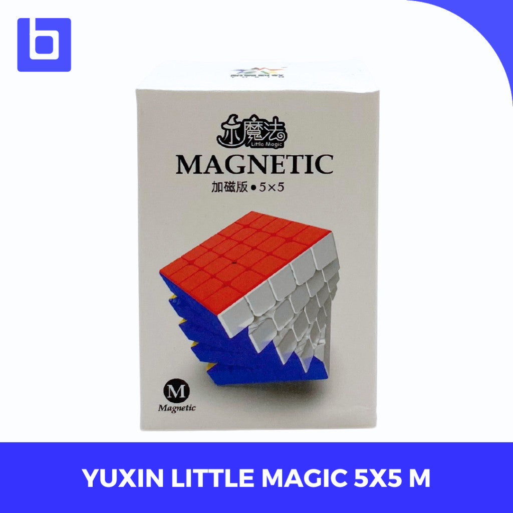 Cube 5x5 - Yuxin Little Magic 5x5 M - Yuxin 5x5 Little Magic Magnetic - YLM  5x5 Stickerless