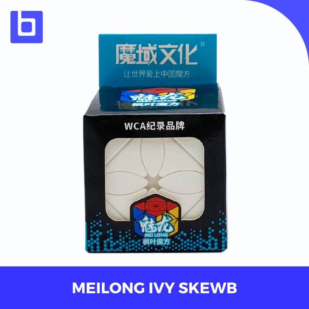 Cube Twisty Puzzle - Moyu Meilong Ivy Skewb Stickerless Original