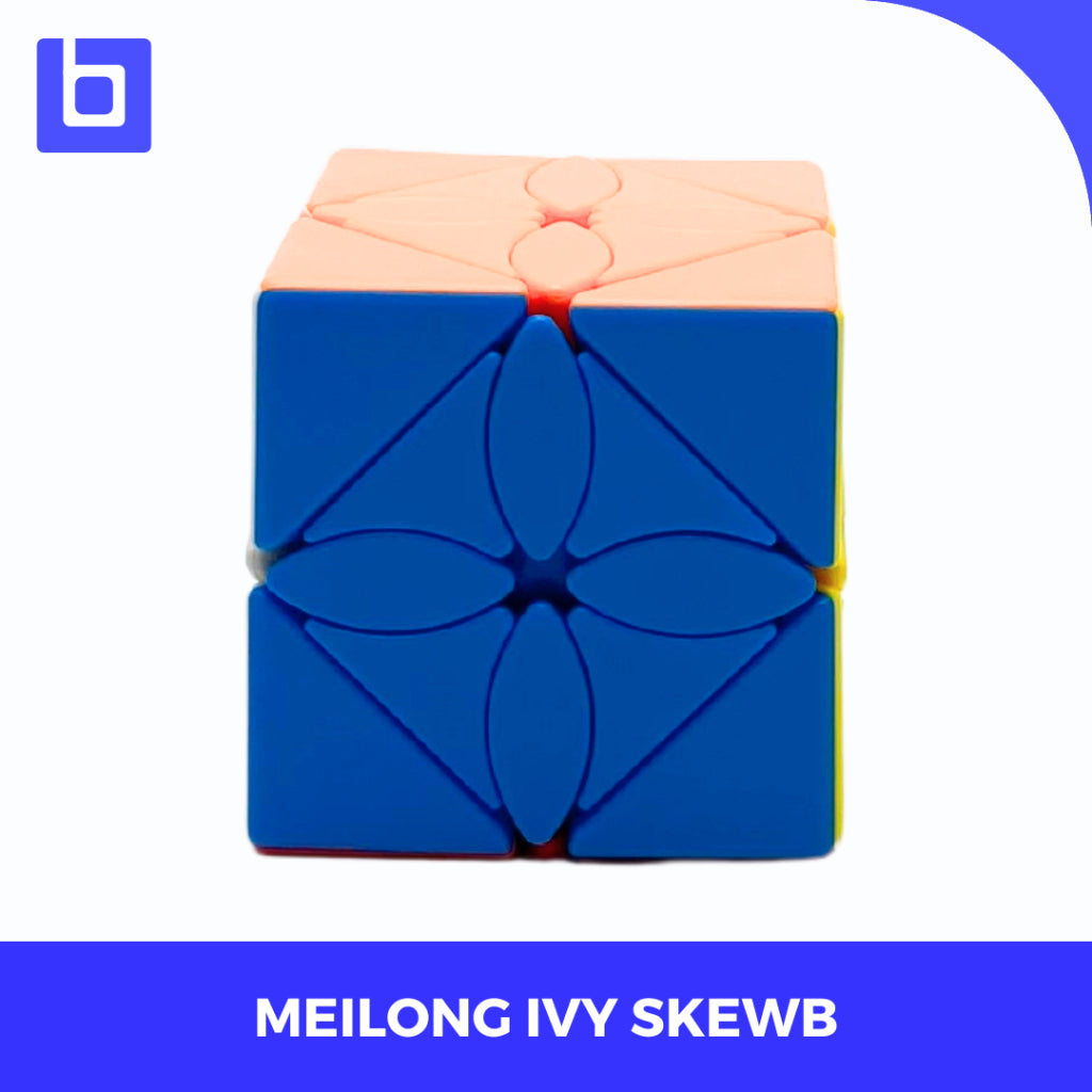 Cube Twisty Puzzle - Moyu Meilong Ivy Skewb Stickerless Original